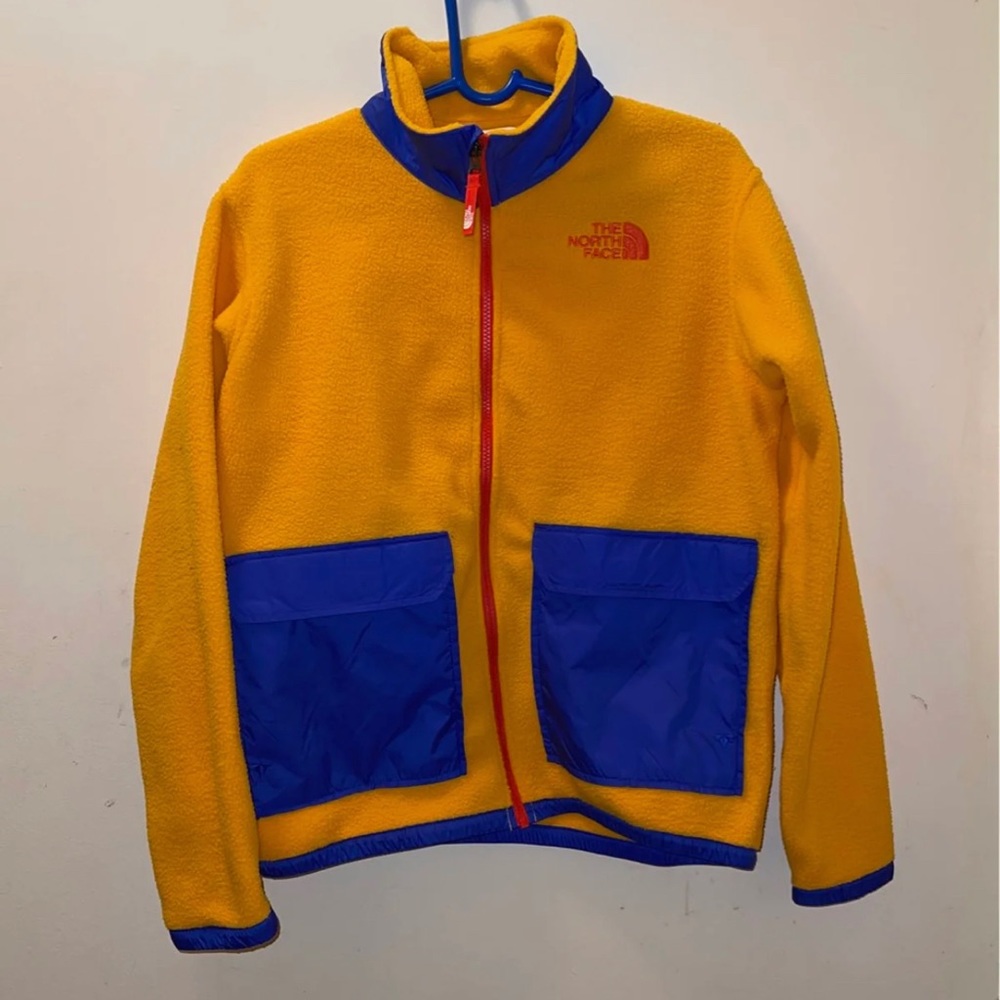 The North Face Youth Unisex Color Block Fleece Jacket